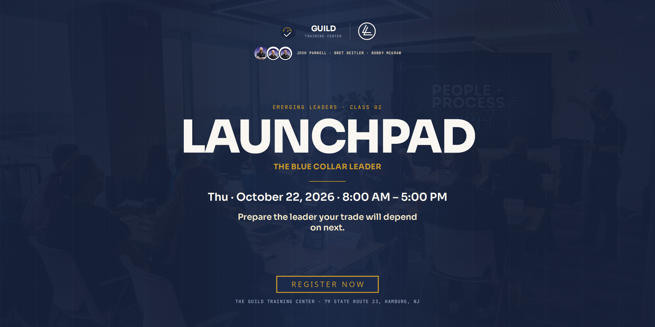 Launchpad - The Blue Collar Leader, Thursday October 22, 2026